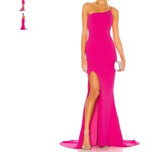 Women's Pink X Revolve Jasmine One Shoulder Gown